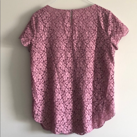 Talula mauve lace blouse - Picture 3 of 4